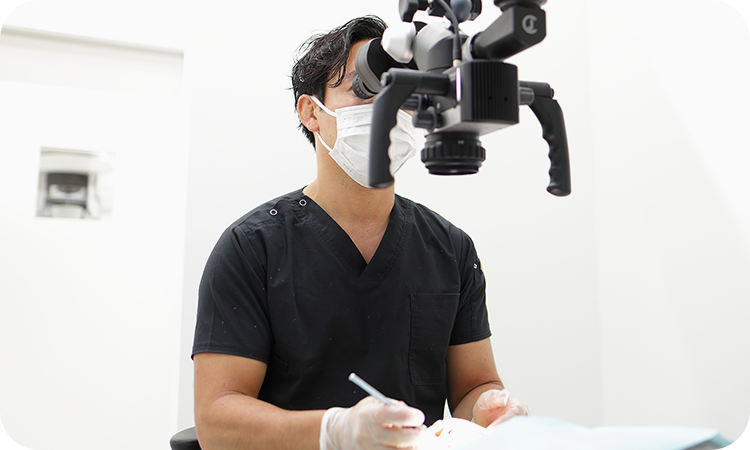 定期メインテナンスで治療後もしっかりサポート